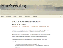 Tablet Screenshot of matthewsag.com